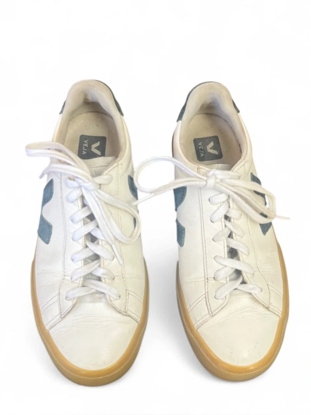 Veja CAMPO LEATHER WHITE CALIFORNIA size 39 / 8